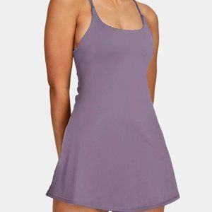 Halara Everyday Cloudful 2-in-1 Flare Activity Dress-Wannabe